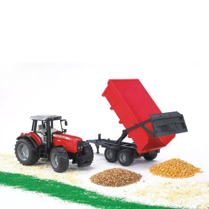 Üreticiniz Massey Ferguson 7480 Traktör Ve Römork