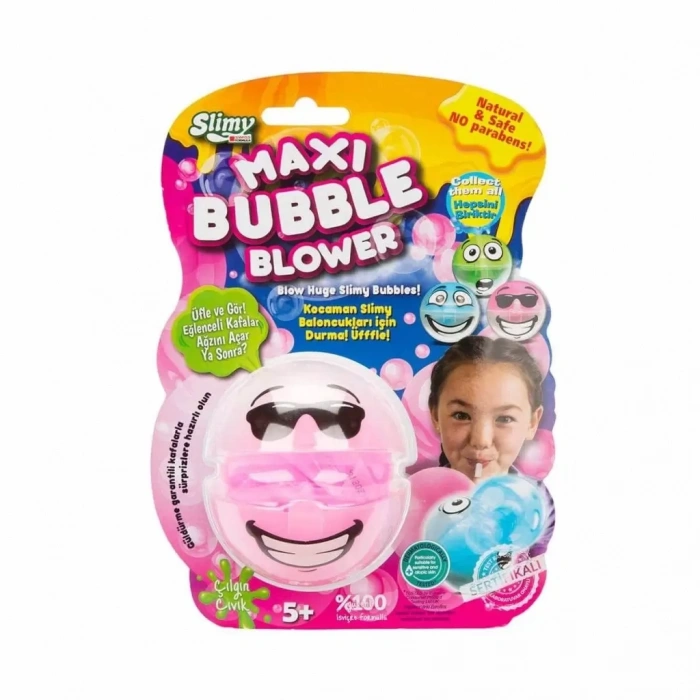 Üreticiniz Maxi Bubble Blower Komik Slime 80 Gr.