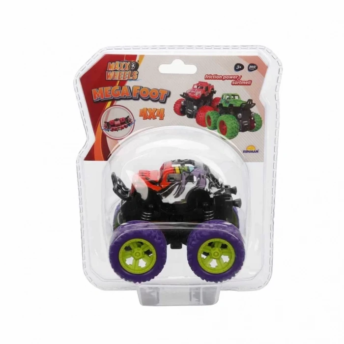 Üreticiniz Maxx Wheels Big Foot 4x4 Sürtmeli Araba