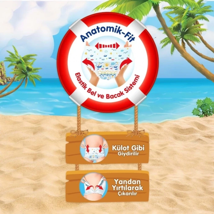 Üreticiniz Mayo Bez 4-5 Beden 9-15 Kg 11 Adet