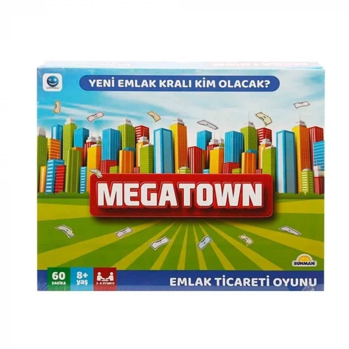 Üreticiniz Megatown Emlak Ticareti Oyunu