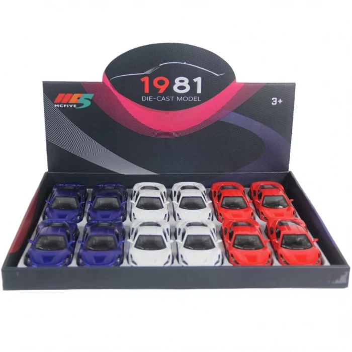 Üreticiniz Metal Çek Bırak Spor Araba 6636-68