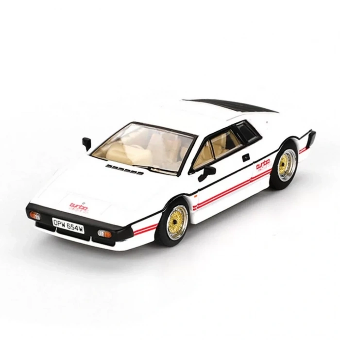 Üreticiniz Mini Gt 1/64 Lotus Esprit Turbo White for Your Eyes Only Blister Paket