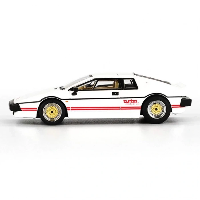Üreticiniz Mini Gt 1/64 Lotus Esprit Turbo White for Your Eyes Only Blister Paket