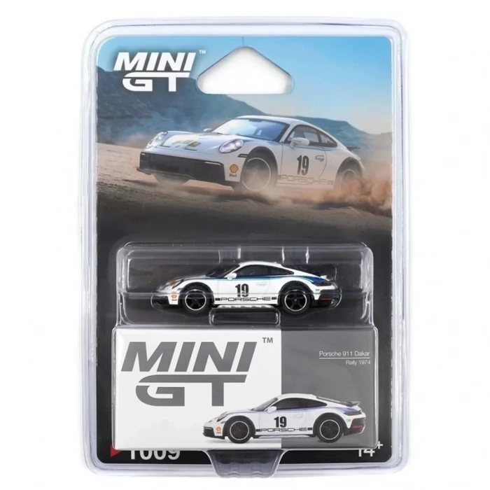 Üreticiniz Mini Gt 1/64 Porsche 911 Dakar Rally 1974 Blister Paket