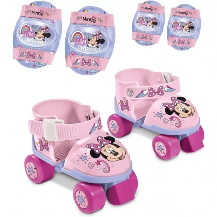 Üreticiniz Minnie Dizlik Dirseklik Set Çantalı