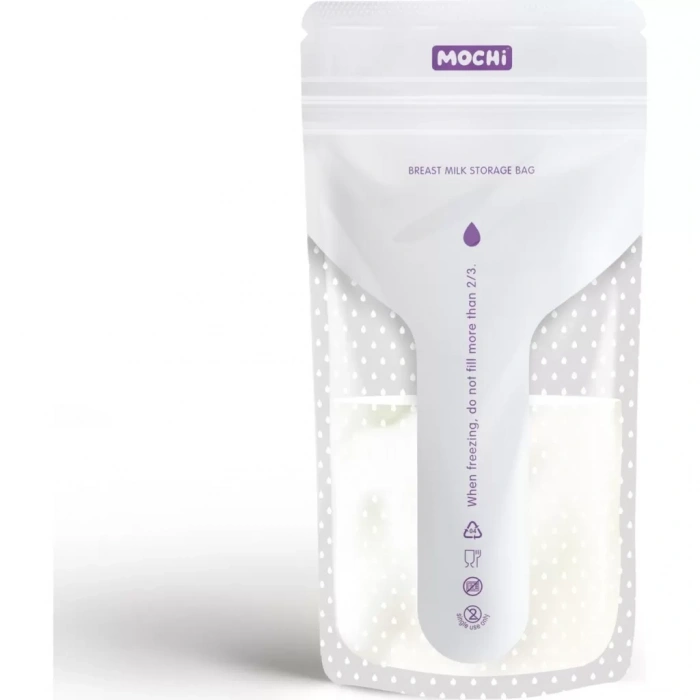 Üreticiniz Mochi Anne Sütü Saklama Poşeti 50 Adet 200ml