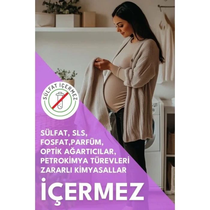 Üreticiniz Mom Organik Sıvı Çamaşır Deterjanı 1 Lt 50 Yıkama