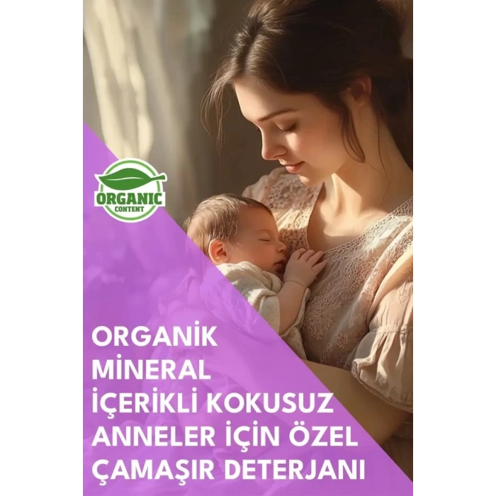 Üreticiniz Mom Organik Sıvı Çamaşır Deterjanı 1 Lt 50 Yıkama