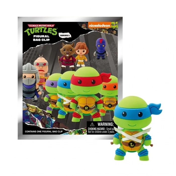 Üreticiniz Mono 63160 Monogram Ninja Turtles Klipsli Figür Seri 1 24lü Display