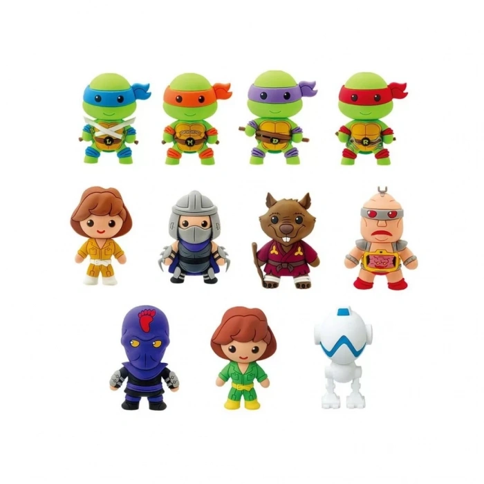 Üreticiniz Mono 63160 Monogram Ninja Turtles Klipsli Figür Seri 1 24lü Display