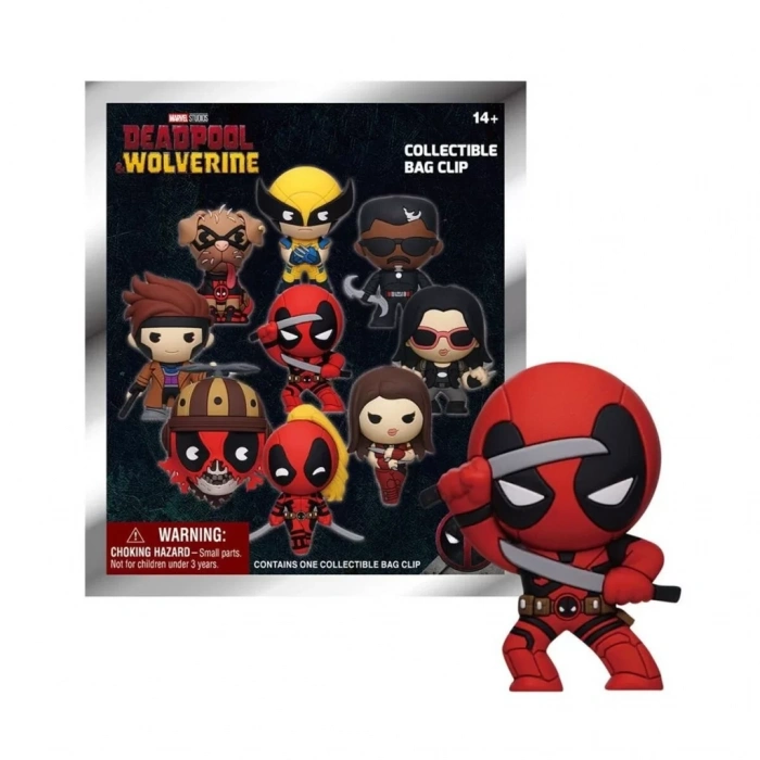 Üreticiniz Mono 69105 Monogram Deadpool Movie 3 Klipsli Figür 24lü Display