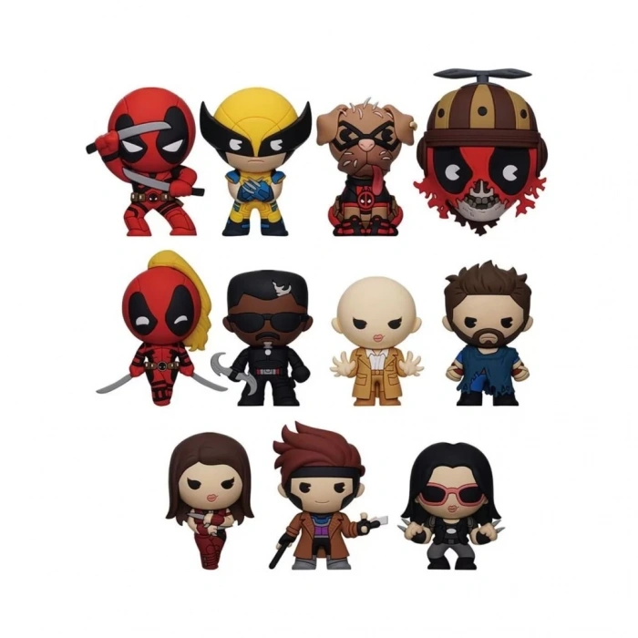 Üreticiniz Mono 69105 Monogram Deadpool Movie 3 Klipsli Figür 24lü Display