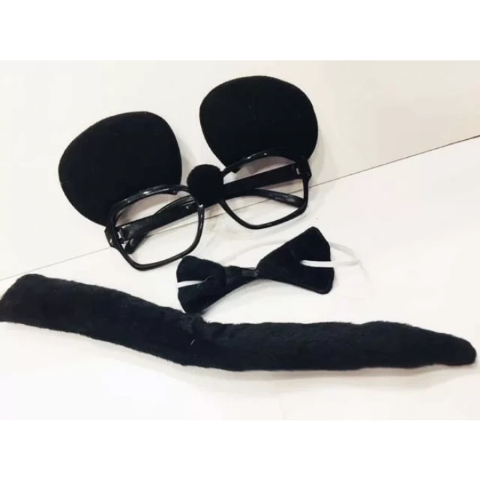 Üreticiniz Mouse Gözlüğü Papyonu Kuyruğu Seti