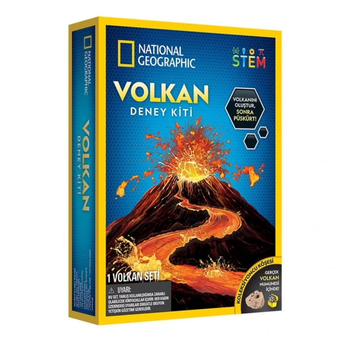 Üreticiniz Natgeo Volkan Deney Kiti