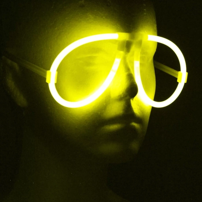 Üreticiniz Neon Glow Fosfor Gözlük – Festival & Parti (12'li Set)