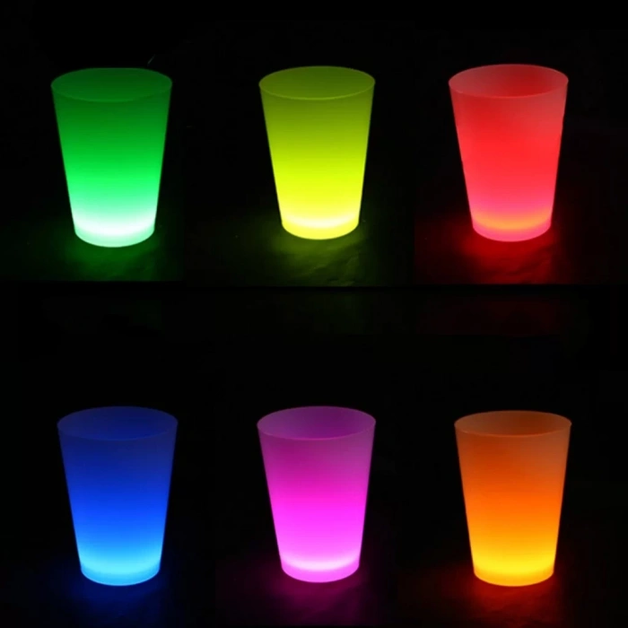 Üreticiniz Neon Parti Glow Bardak 1.5 Oz Karışık Renk 1 Adet Tekli