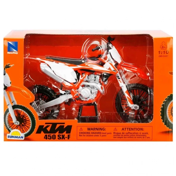 Üreticiniz Nessiworld 1:10 Ktm Model Motor 450 Sx-f 2014