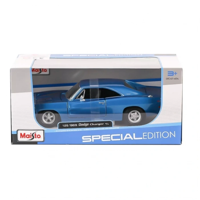 Üreticiniz Nessiworld 31256 1969 Dodge Charger Rt 1:25 Model Araba -necotoys