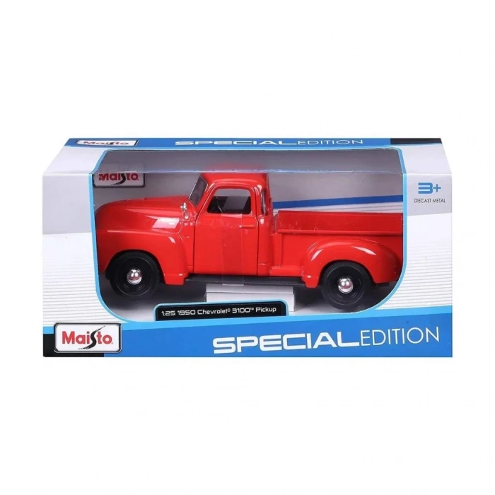 Üreticiniz Nessiworld 31952 1950 Chevrolet 3100 Pick Up 1:25 -necotoys