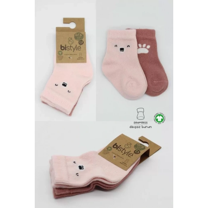 Üreticiniz Nessiworld Bear Penye Soket Çorap 2li Bs10116 Pembe(adet Fiyatıdır)
