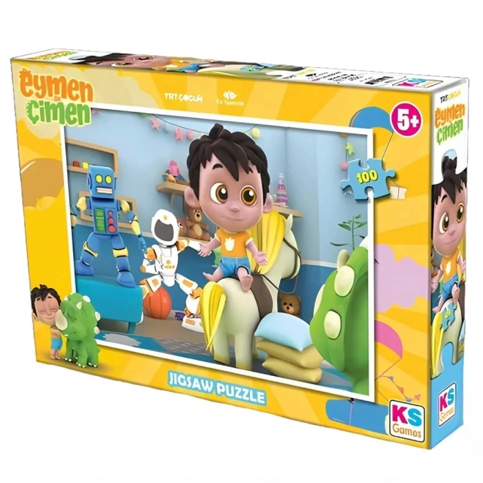 Üreticiniz Nessiworld Games Eymen İle Çimen 100 Parça Puzzle