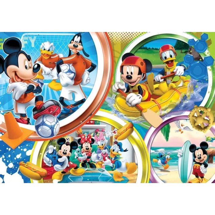 Üreticiniz Nessiworld Mickey Mouse Puzzle 200 Parça