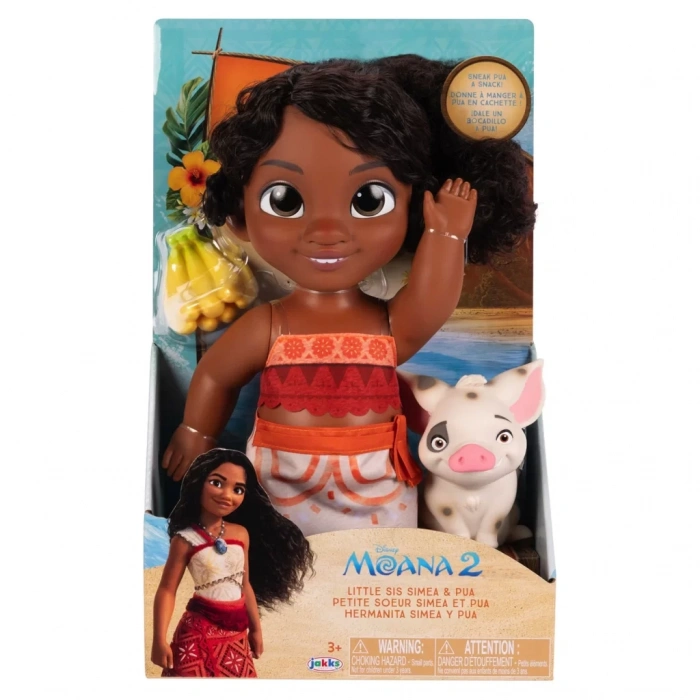 Üreticiniz Nessiworld Moana 2 Simea Ve Pua Bebek Seti