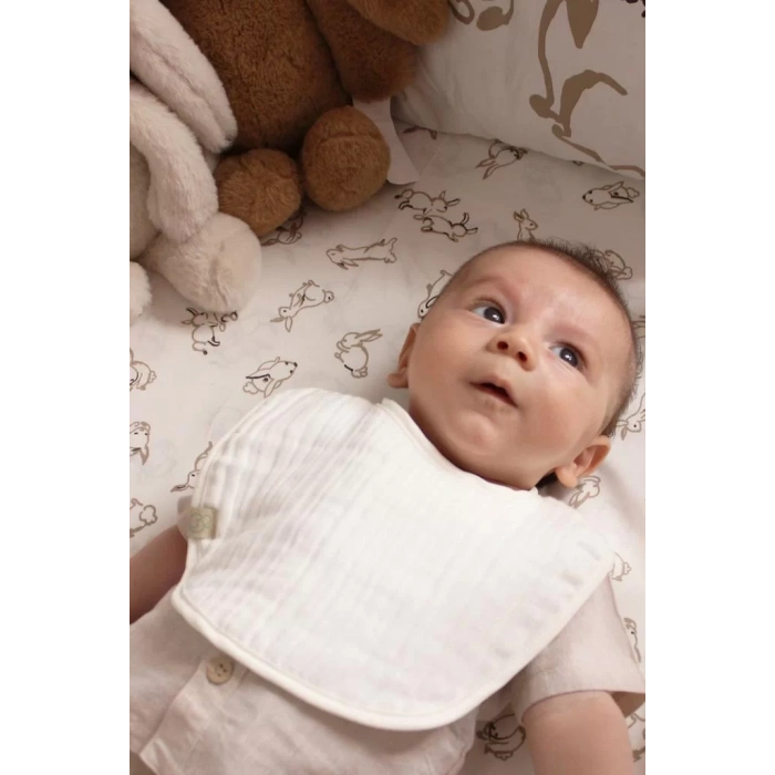 Üreticiniz Nessiworld Müslin Önlük 3lü 60101 Taş Ekru Antrasit