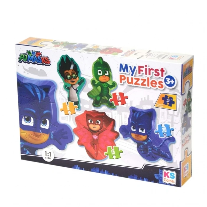 Üreticiniz Nessiworld Pjmask Benim İlk Yapbozum 4ü Bir Arada