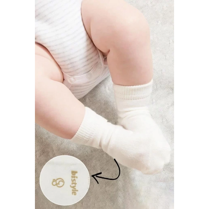 Üreticiniz Nessiworld Puanlı Kaymaz Penye Soket Çorap 3lü Bs10108 Bej