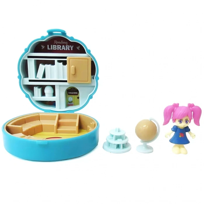 Üreticiniz Nessiworld Taşınabilir Dollhouse Figür Sürpriz Paket