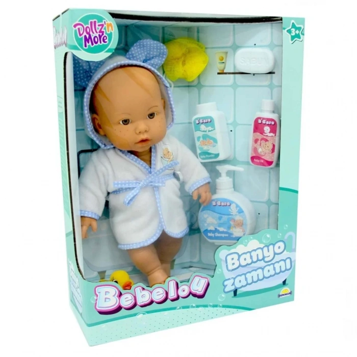 Üreticiniz Nessiworldman Bebelou Banyo Zamanı Bebek