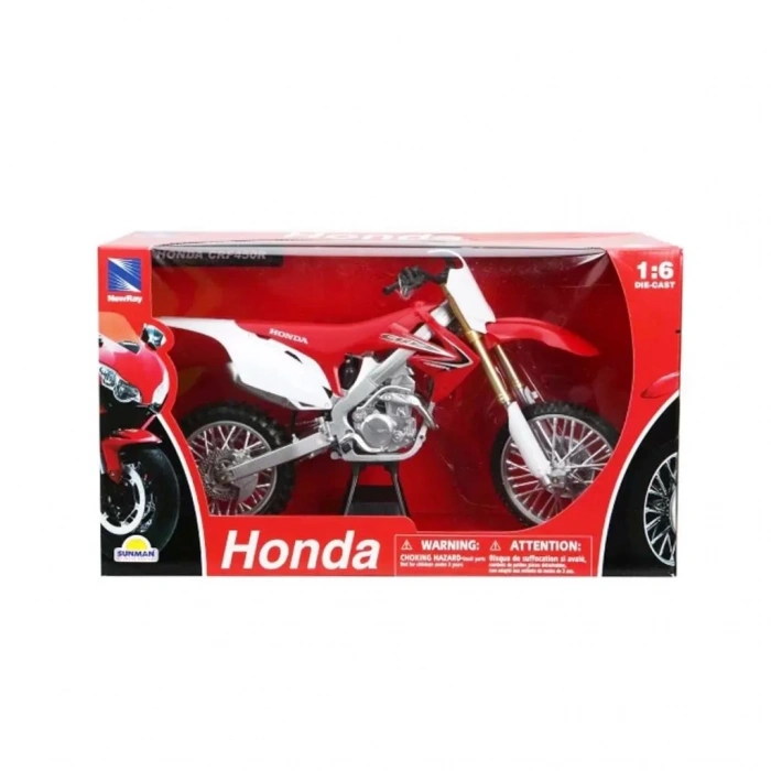 Üreticiniz Newray 1:6 Honda Crf450r 2012 Model Motor