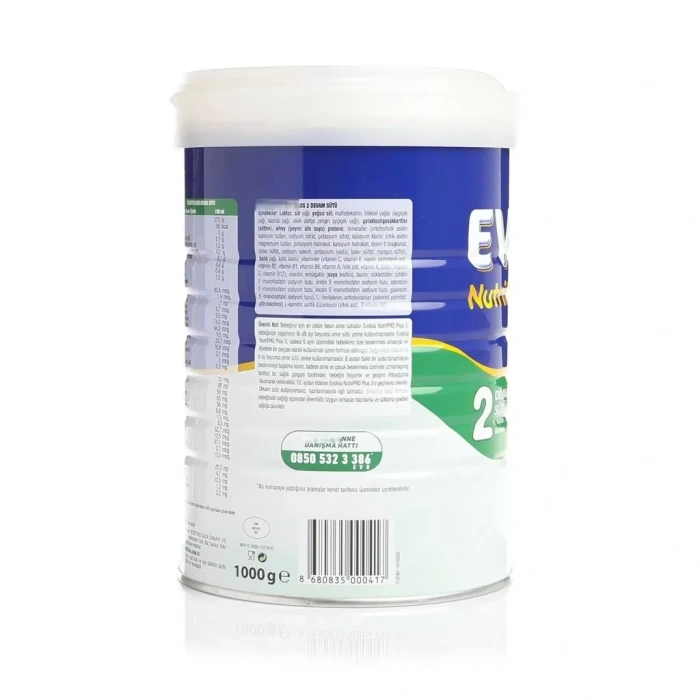 Üreticiniz Nutripro Plus Bebek Devam Sütü 2 800 Gr