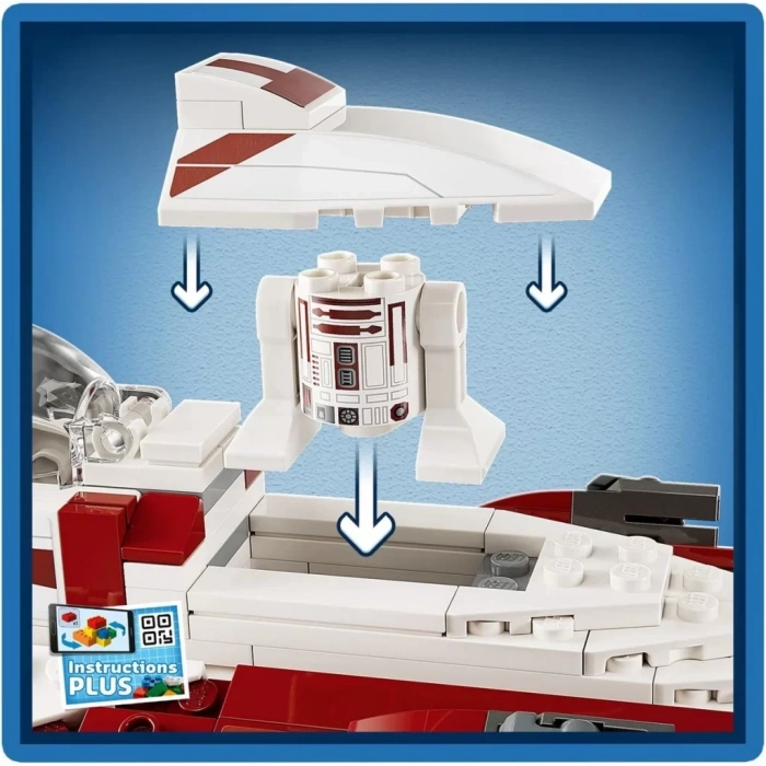 Üreticiniz Obi-wan Kenobi’nin Jedi Starfighterı 75333