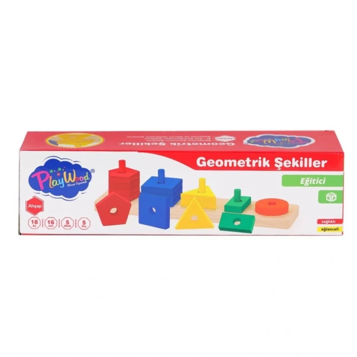 Üreticiniz Ony-305 Ahşap Geometrik Şekiller