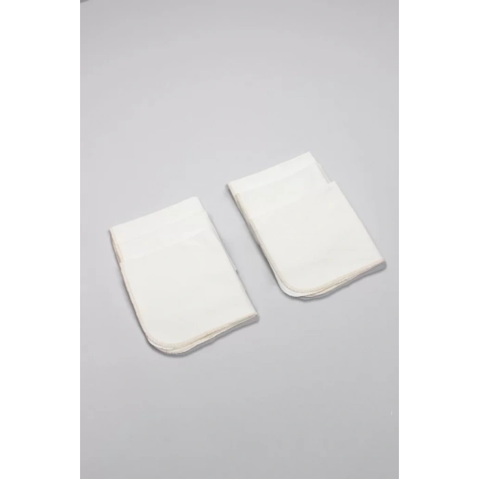 Üreticiniz Organik 28x28 6lı Penye Mendil 90103 Ekru