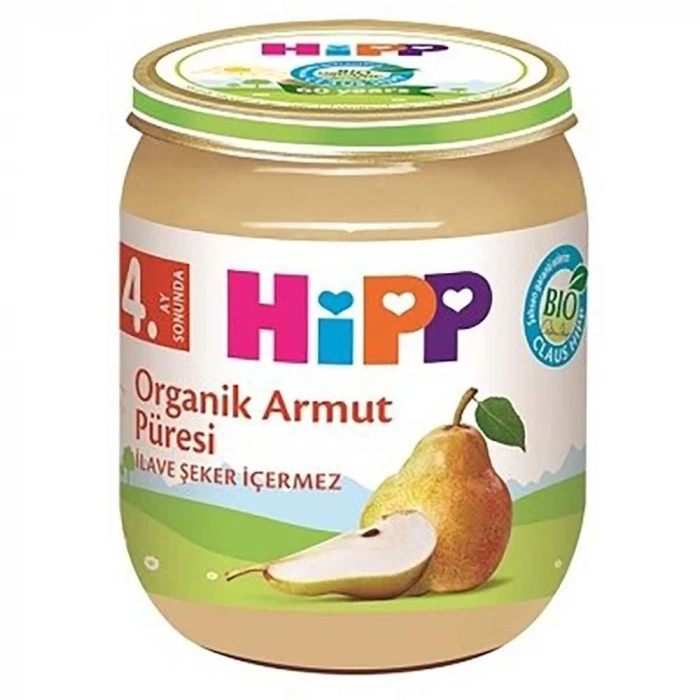 Üreticiniz Organik Armut Püresi 125 Gr