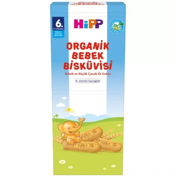 Üreticiniz Organik Bebek Bisküvisi 180 Gr