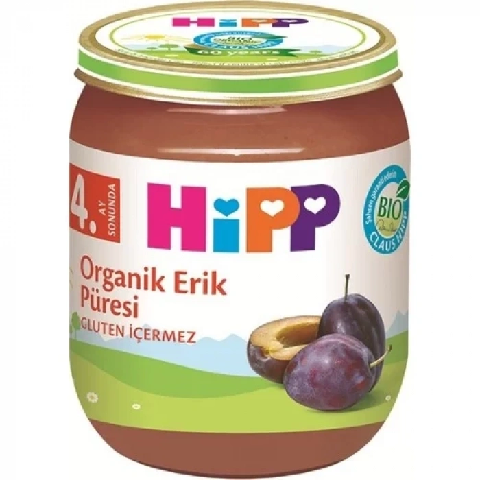 Üreticiniz Organik Erik Püresi 125 Gr
