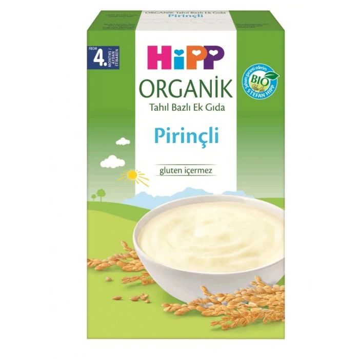 Üreticiniz Organik Pirinçli Tahıl Bazlı Ek Gıda 200 Gr