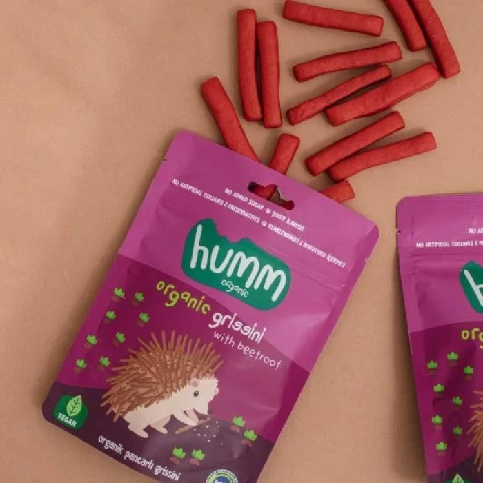 Üreticiniz Organik Vegan Pancarlı Grissini 55 Gr