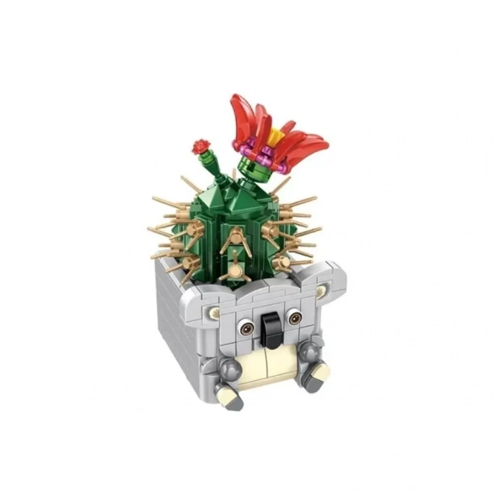 Üreticiniz P655014 Hayvan Saksıları Buket Setleri Koala 297 Parça Block Otyuncak