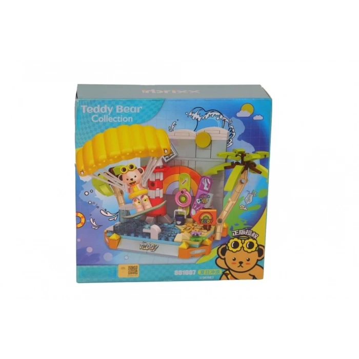 Üreticiniz P881007 Uçurtma Sörfçüsü Teddy 204 Parça Block Oyuncak