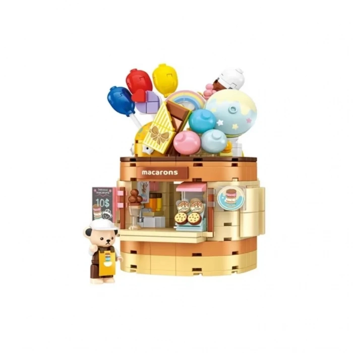 Üreticiniz P881201 Teddy Bear Koleksiyonu Dondurma Dünyası 354 Parça Block Oyuncak