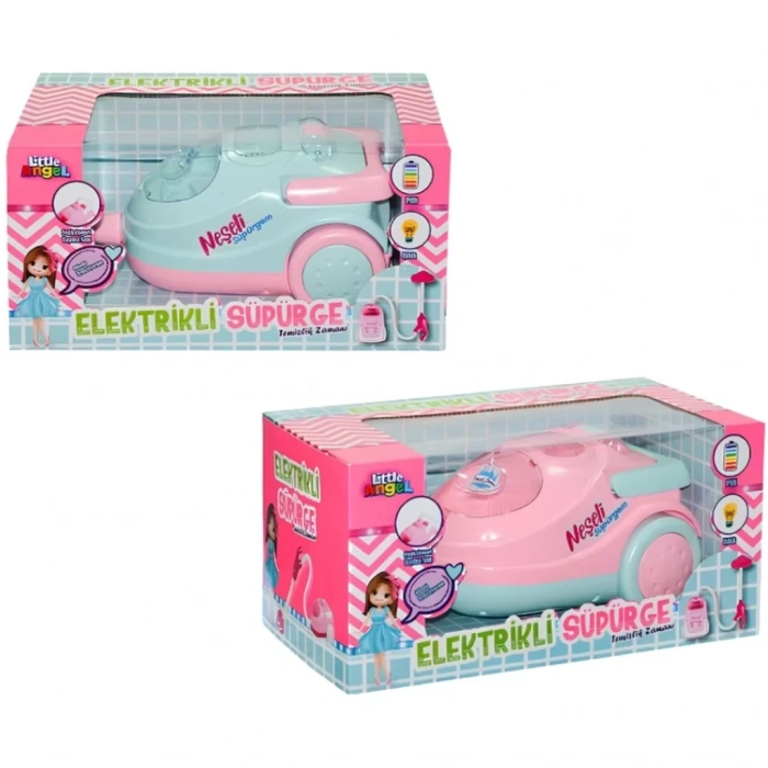 Üreticiniz Pilli Neşeli Süpürgem 18 Cm.