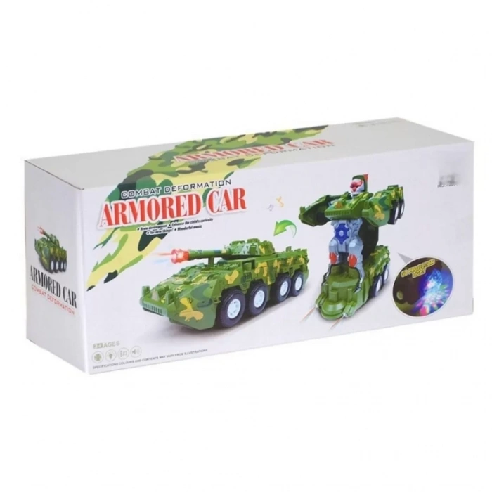Üreticiniz Pilli Robot Olan Tank