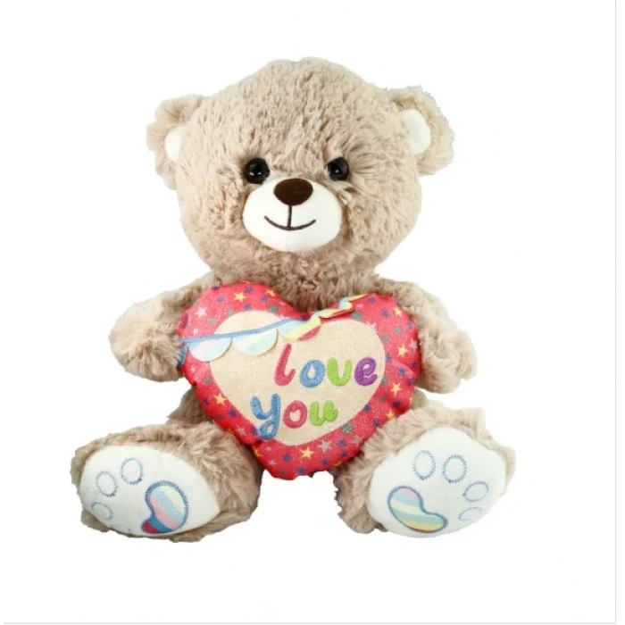 Üreticiniz Pjh2324 Peluş 30cm Love You Kalpli Ayı -vrd