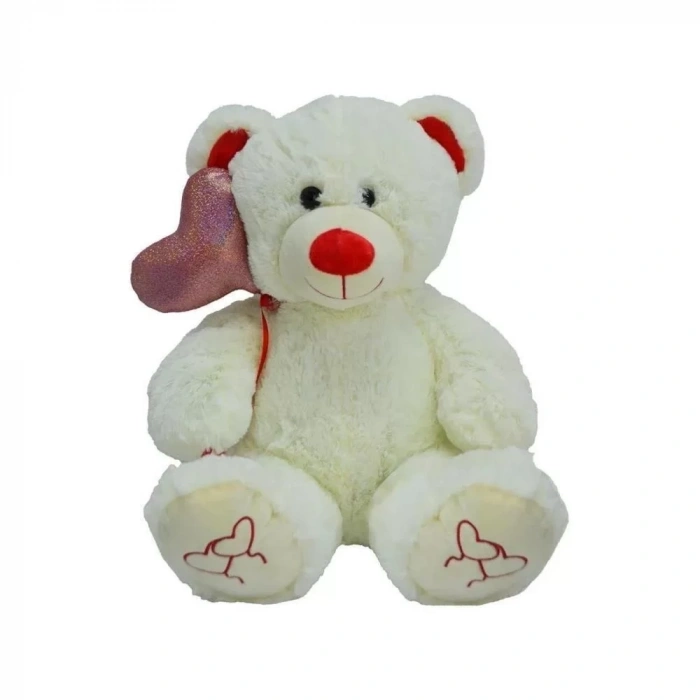 Üreticiniz Pl62486 30 Cm Kalpli Balonlu Ayı -hly
